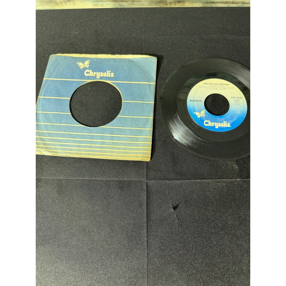Blondie One Way Or Another 7" Vinyl 45 RPM Black Excellent New Wave Rock 1979